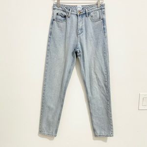 Pre-loved! PRINCESS POLLY Light Wash Mom Jeans!